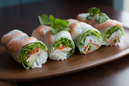 Rolling in Nutrients: Fresh Spring Roll Recipe for Expectant Mamas!