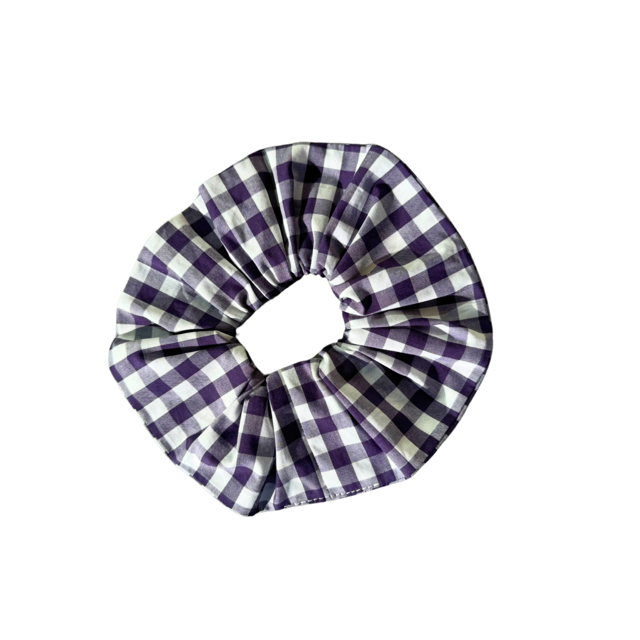 Hair Tie in Vichy Print